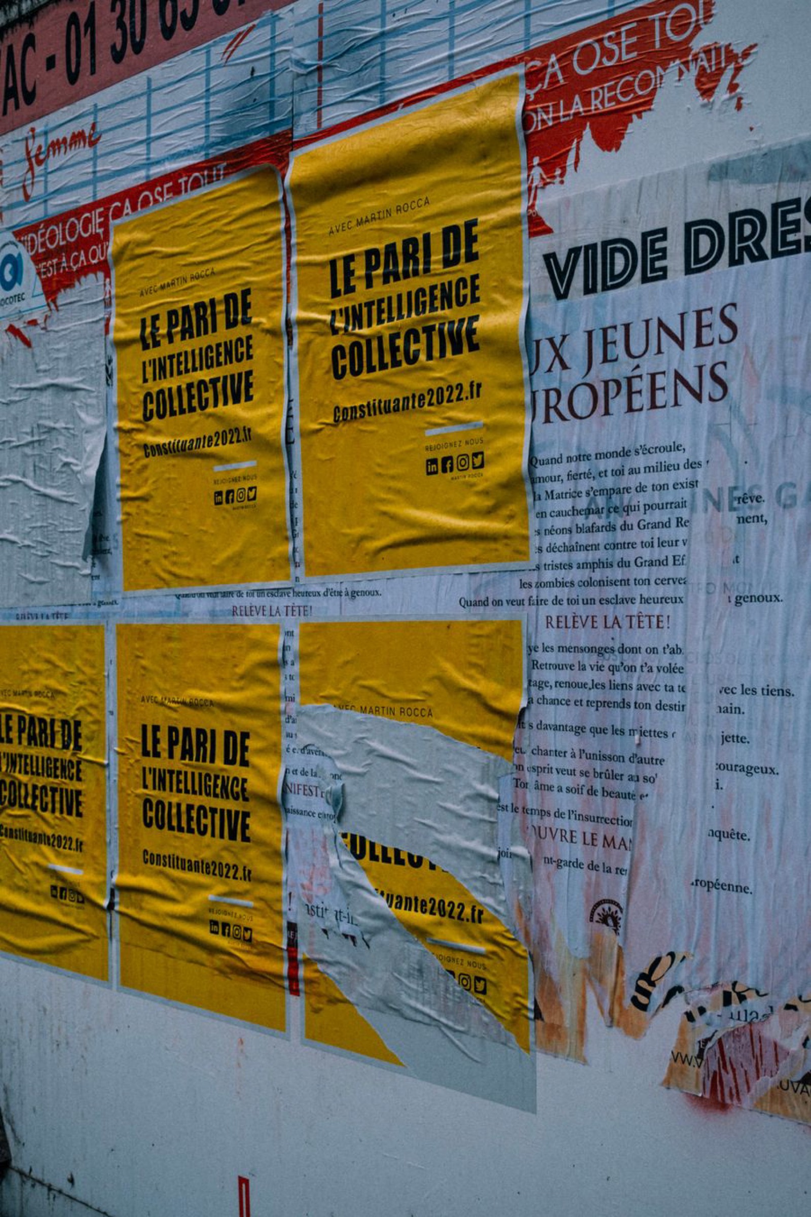 The Paper City campaign visual